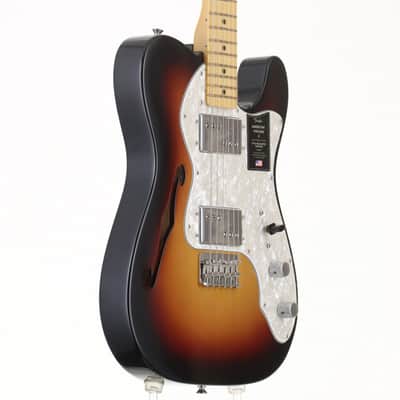FENDER USA American Vintage II 1972 Telecaster Thinline MF 3-Tone Sunburst [V13079] (07/06) image 8