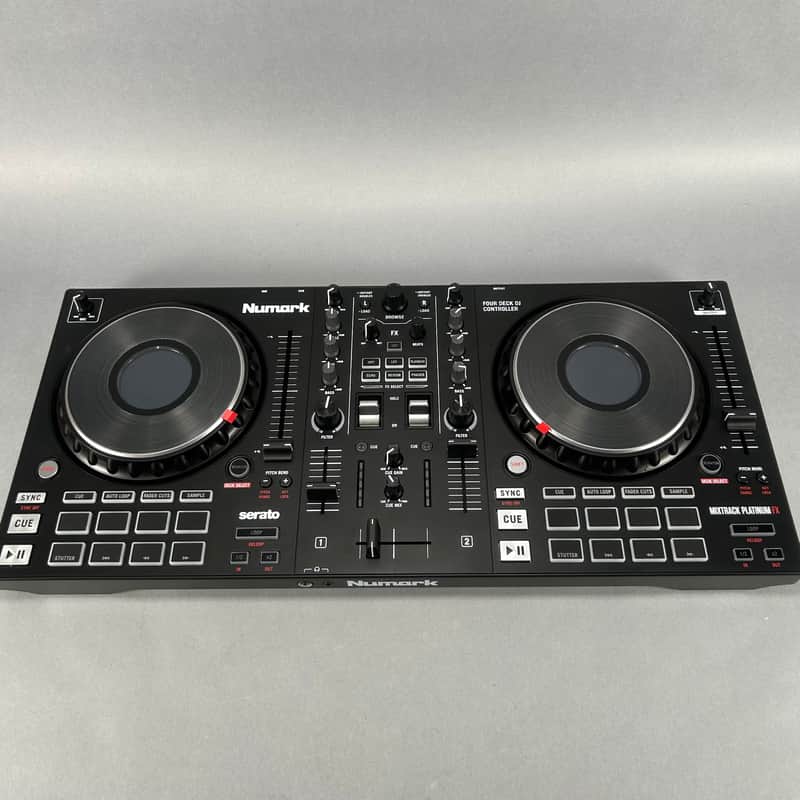 Numark Mixtrack Platinum FX DJ Controller 2020 - Present - Black image 1
