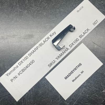ORIGINAL Yamaha Replacement SHARP/BLACK Key (CB040450) for DX100, CS01