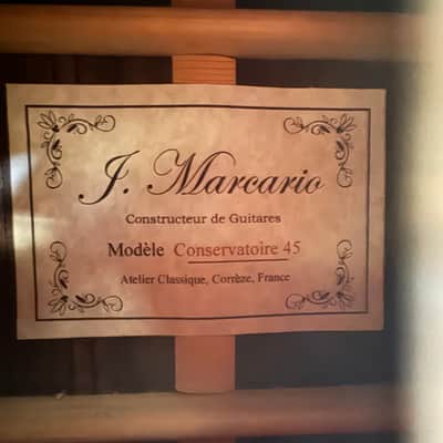 Marcario Classical Guitar 1990s With Pick Up! image 7
