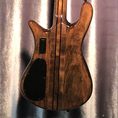 Spector NS Dimension 4 Electric Bass Guitar Multi-Scale with Gig Bag Super Faded Black Gloss image 8