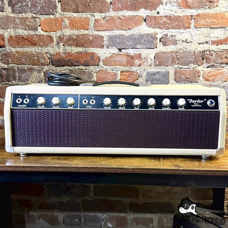 Gomez USA Surfer 100 Watt - Handwired Tube Guitar Head #16 (2010s - Rough Blonde) image 1