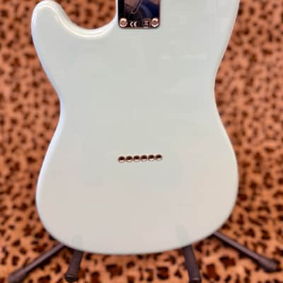Fender Duo Sonic - Kurt Cobain Mods + Upgrades 2017 - Sonic Blue image 4