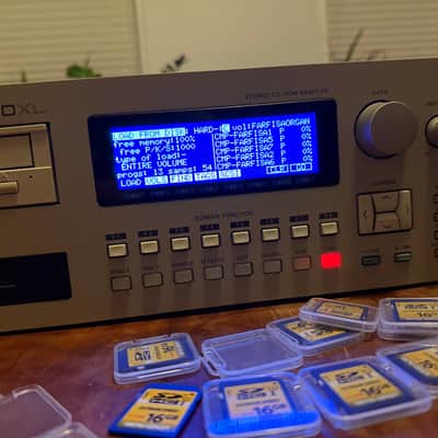 Akai CD3000XL MIDI Stereo Digital Sampler w 32MB RAM, ZuluSCSI 2026, 10X SD Analog & Digital Sound Library, New PSU, New LCD, New EPROM w OSv2.0, NOS CD-ROM w CD-R Library, Original English & Japanese Manuals  (1997) image 6