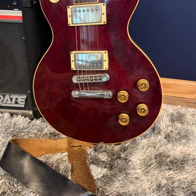 Gibson  Les Paul Standard 1982 - Wine ref image 3