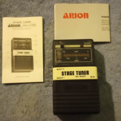 [NOS/NIB] Arion HU-8500 Stage Tuner 2000s; Includes Original Box & Paperwork image 6