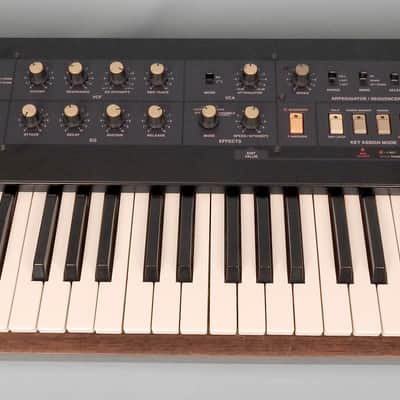 Korg PolySix with KiwiSix MIDI, power upgrades and overlay