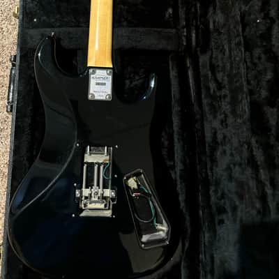 Rare LEFT HANDED 1987 Kramer Baretta American black OHC image 9