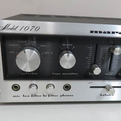 MARANTZ 1070 INTEGRATED STEREO AMPLIFIER SERVICED FULLY RECAPPED MINT image 4