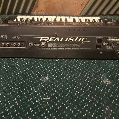 *Vintage* 1983 Realistic by Moog USA Concertmate MG-1 - Analog Synthesizer Keyboard image 8