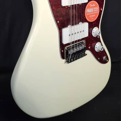 Squier Paranormal Jazzmaster XII, 12 String Electric Guitar, Olympic White image 4