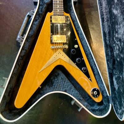 Mogami korina Frying V Type Electric Guitar 1995 Made in Japan w/SKB Hard case image 1