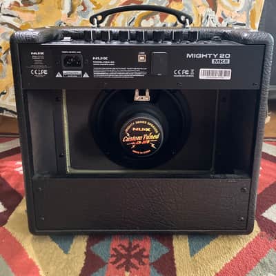 NuX Mighty 20 BT 20-Watt 1x8" Digital Modeling Guitar Combo 2020s - Black image 3