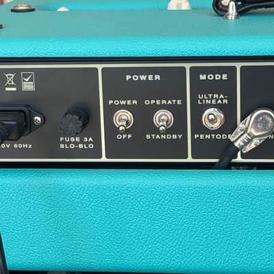 Tone King Sky King 2-Channel 35-Watt 1x12" Guitar Combo 2018 - Present - Turquoise - !st Run image 9