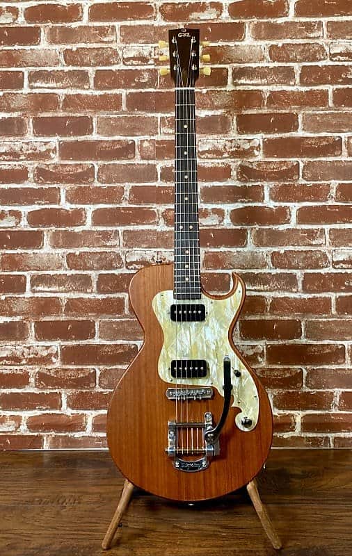 Grez Guitars Smugglers Bridge Folsom 2020 Natural Redwood image 1