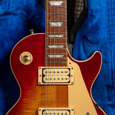 8.5 lbs! 1989 Gibson Les Paul Standard 2-Piece Flame Top Cherry Sunburst w/OHSC image 10
