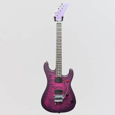 EVH 5150 Deluxe Poplar Burl Electric Guitar - Purple Daze image 10