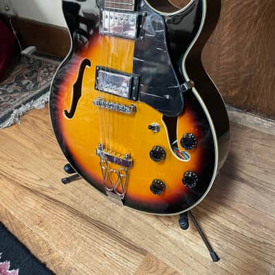 Glen Burton GE775 TS Chicago Maple Neck Jazz Box Guitar image 3