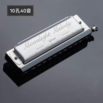 Hohner Double Puck Harmonica, Double-sided G/C, 10-hole Diatonic