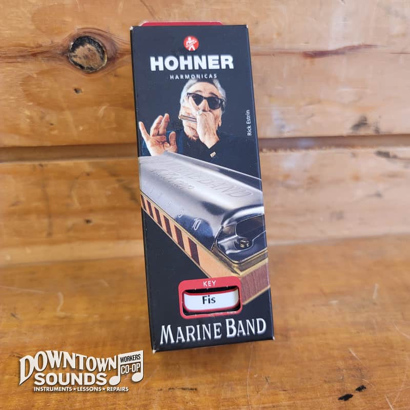 Hohner Marine Band F# Major Diatonic Harmonica image 1