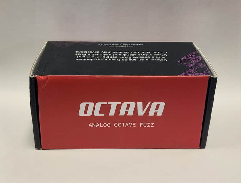 Pigtronix Octava Micro Octave Fuzz 2010s - Red image 1