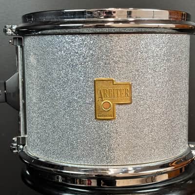 Arbiter 20/10/12/14/5.5x14" Advanced Tuning Drum Set - Silver Sparkle image 12