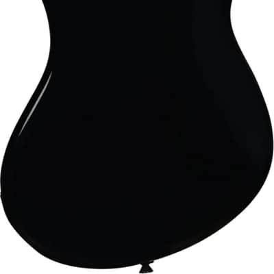Kala Solid Body 4-String Electric U-BASS, Laurel Fingerboard, Jet Black image 3