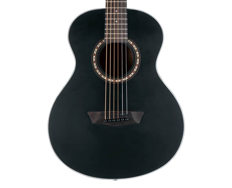 Washburn Apprentice G-Mini 5 Acoustic Guitar - Black Matte AGM5BMK image 1