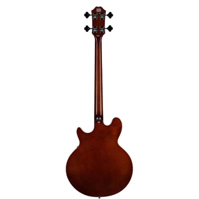 Epiphone Jack Casady Fretless Electric Bass (with Gig Bag), Royal Tan image 4
