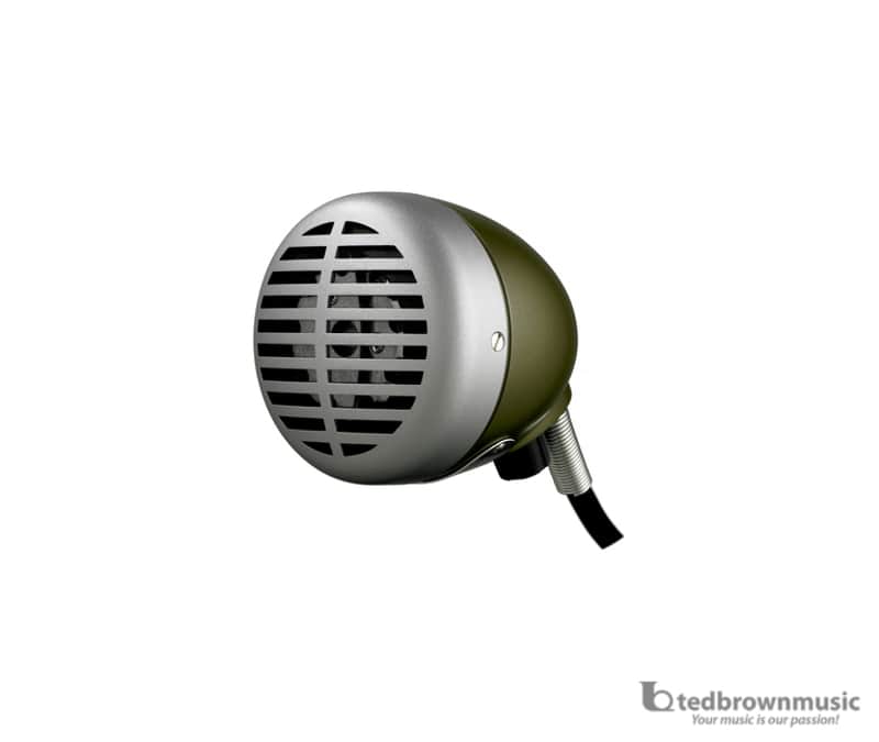 Shure 520DX Green Bullet Harmonica Microphone | Reverb