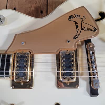 Gretsch White Falcon Model 7593 1977 All Orig w/hang tag & case Excellent - White image 19