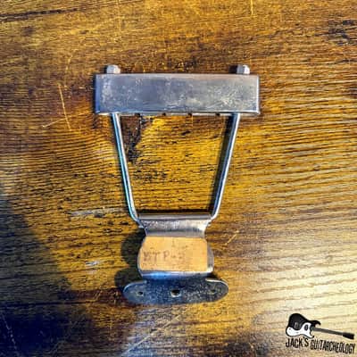 Gibson EB Series Bass Tailpiece  (1960s - Nickle) image 2