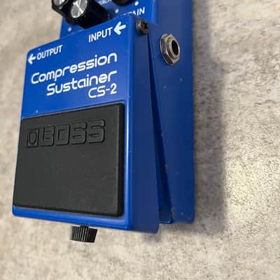 Boss CS-2 Compression Sustainer (Black Label) 1981 - 1986 - Blue image 6