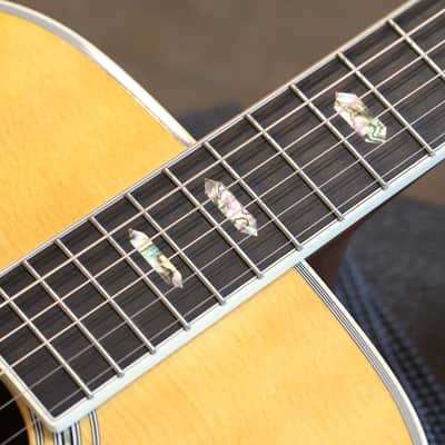 Minty! 2024 Martin J-40 Acoustic Guitar Natural + OHSC image 10