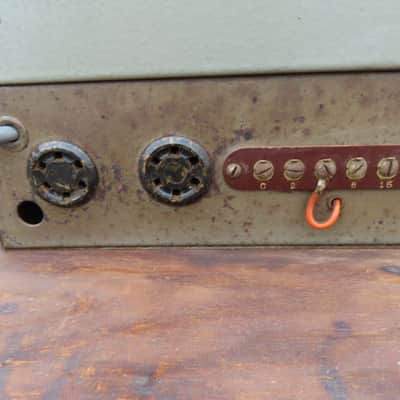 MASCO MA-25 1950's TUBE HARMONICA GUITAR 25 watt HEAD SERVICED! image 8