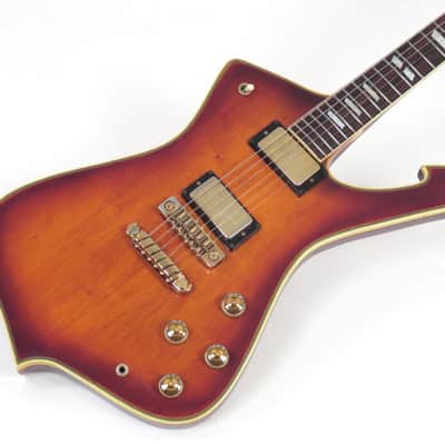 1978 Ibanez Iceman IC-400 - Antique Violin - Gold Hardware - Original Case image 8