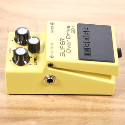 Boss SD-1 Super OverDrive (Silver Label) 1997 - Present - Yellow image 4