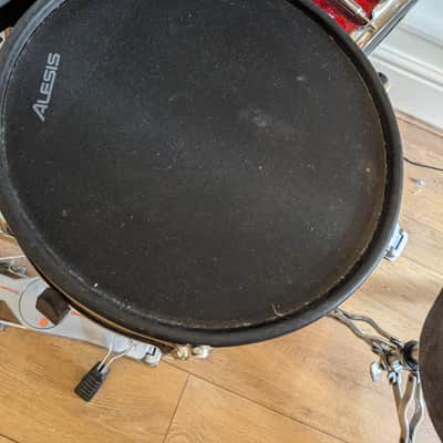 Alesis Strike Pro Kit Electronic Drum Set 2010s - Red Sparkle image 7