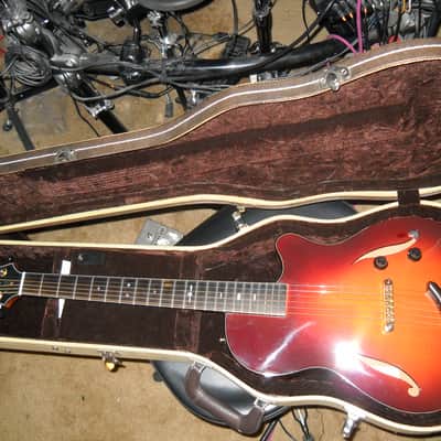 CP Thornton  Professional Acoustic II 2012 Amber Burst (handmade and custom ordered) image 2