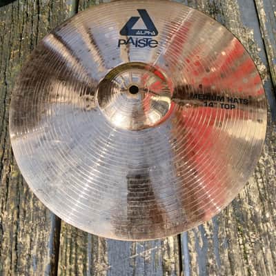 Paiste 14" Alpha Medium Hi-Hat Cymbal (Top) 2010 - 2016 - Brilliant image 5