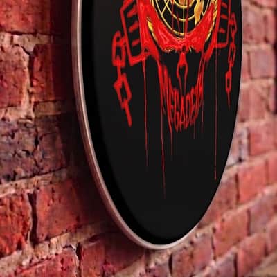 Megadeth, United Abominations, Tour of Duty, 22" Bass Drumhead image 4