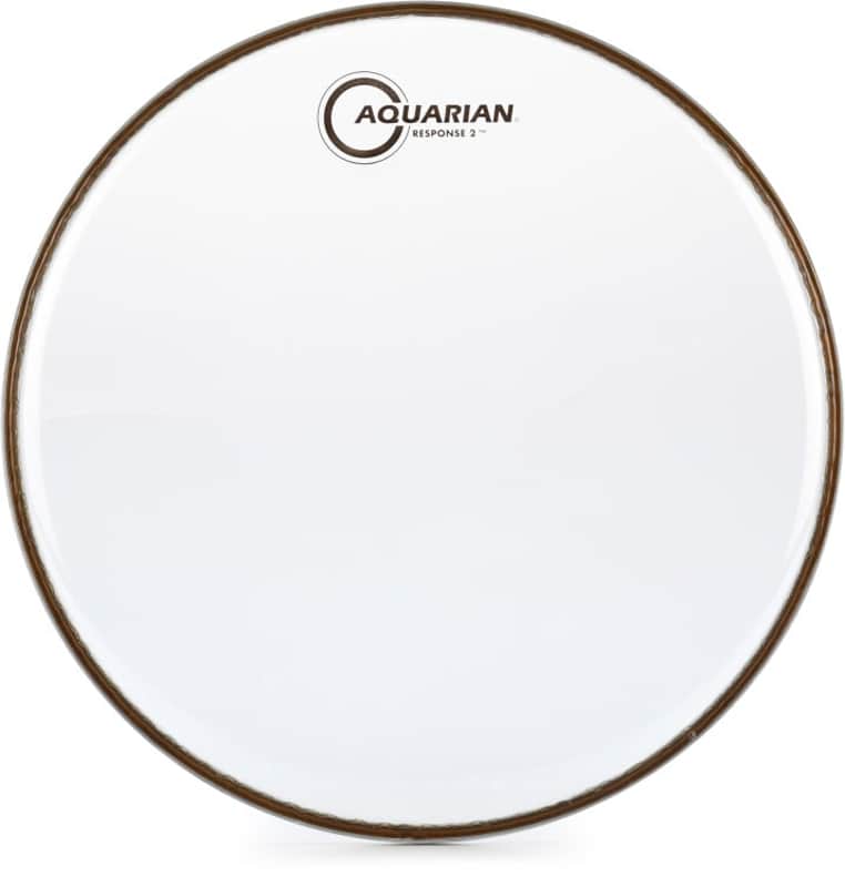 Aquarian Response 2 Clear Drumhead - 12 inch image 1