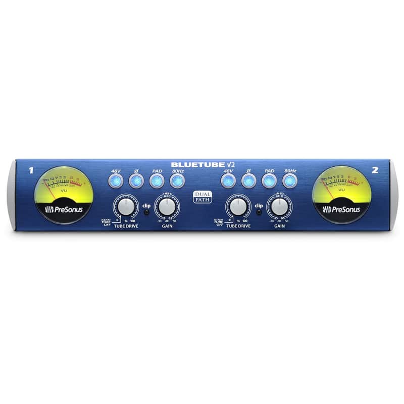 PreSonus Blue Tube DP v2 Micropohone Instrument Preamplifier (2 Channel) image 1