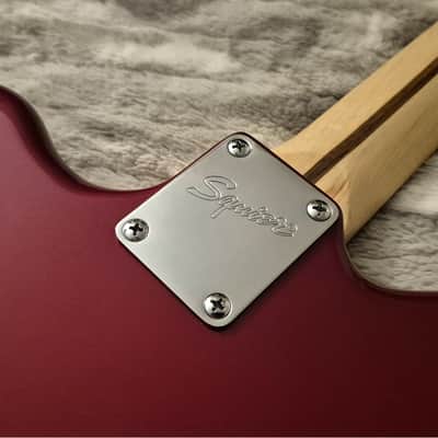 Squier Vintage Modified Jaguar Bass Special SS - 30" Short Scale - Candy Apple Red - 2018 - Black Headstock - 4-String - Fender Gig Bag image 15