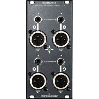 Vermona TRANSfourMER Quad Transformer-Isolated Output Eurorack Module CABLE KIT image 2