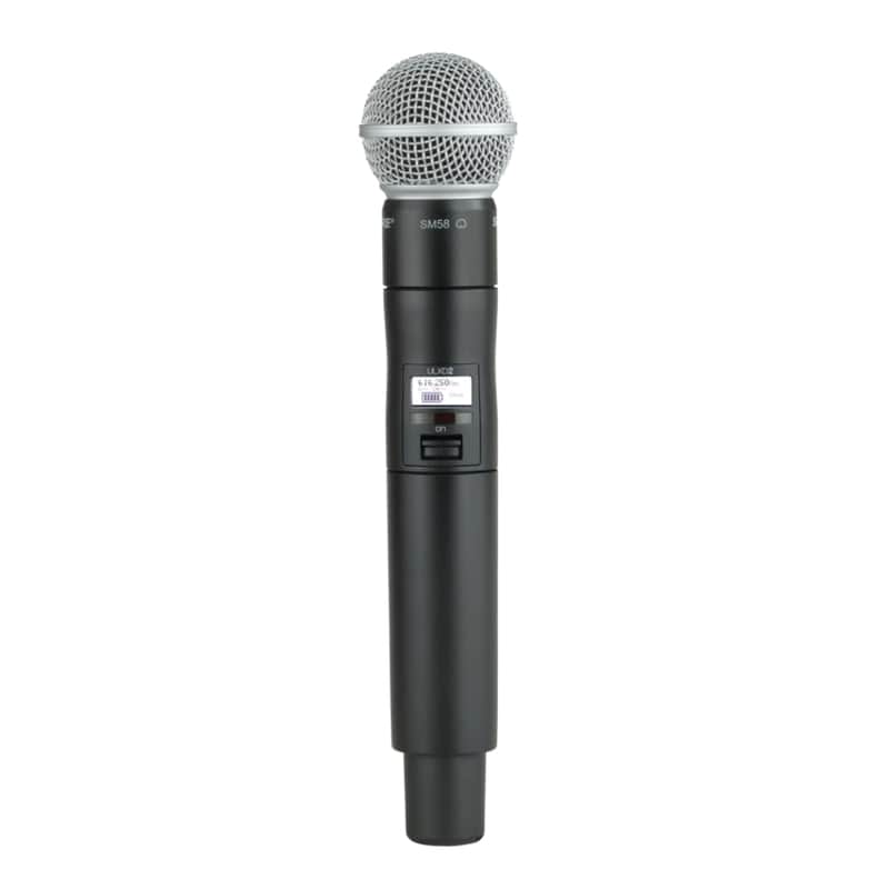 Shure ULXD2/SM58 Cartridge Band G50 Wireless Handheld Microphone, 470 – 534 MHz image 1