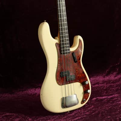 Fender Precision Bass 1963 - Olympic White image 3