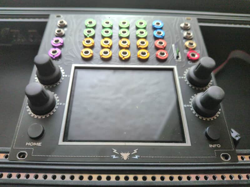 1010 Music Bitbox w/Audio Parasites Inverted Black Panel & Befaco Banananuts - Sampler, Looper, Slicer & Recorder w/original Silver Panel - 2016 - 2020 image 1