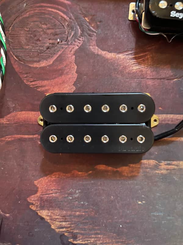 DiMarzio DP100FBK Super Distortion F-Spaced Humbucker 2010s - Black image 1