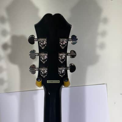 Epiphone Hummingbird Acoustic Guitar | Ebony Finish | In-House Adjusted image 7